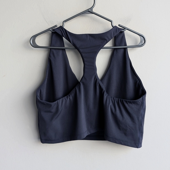 Aerie Offline Blue Racerback Sports Bra - Picture 4 of 6